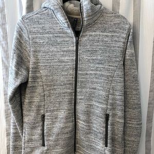 Women’s Kuhn zip up hoodie with Sherpa detail